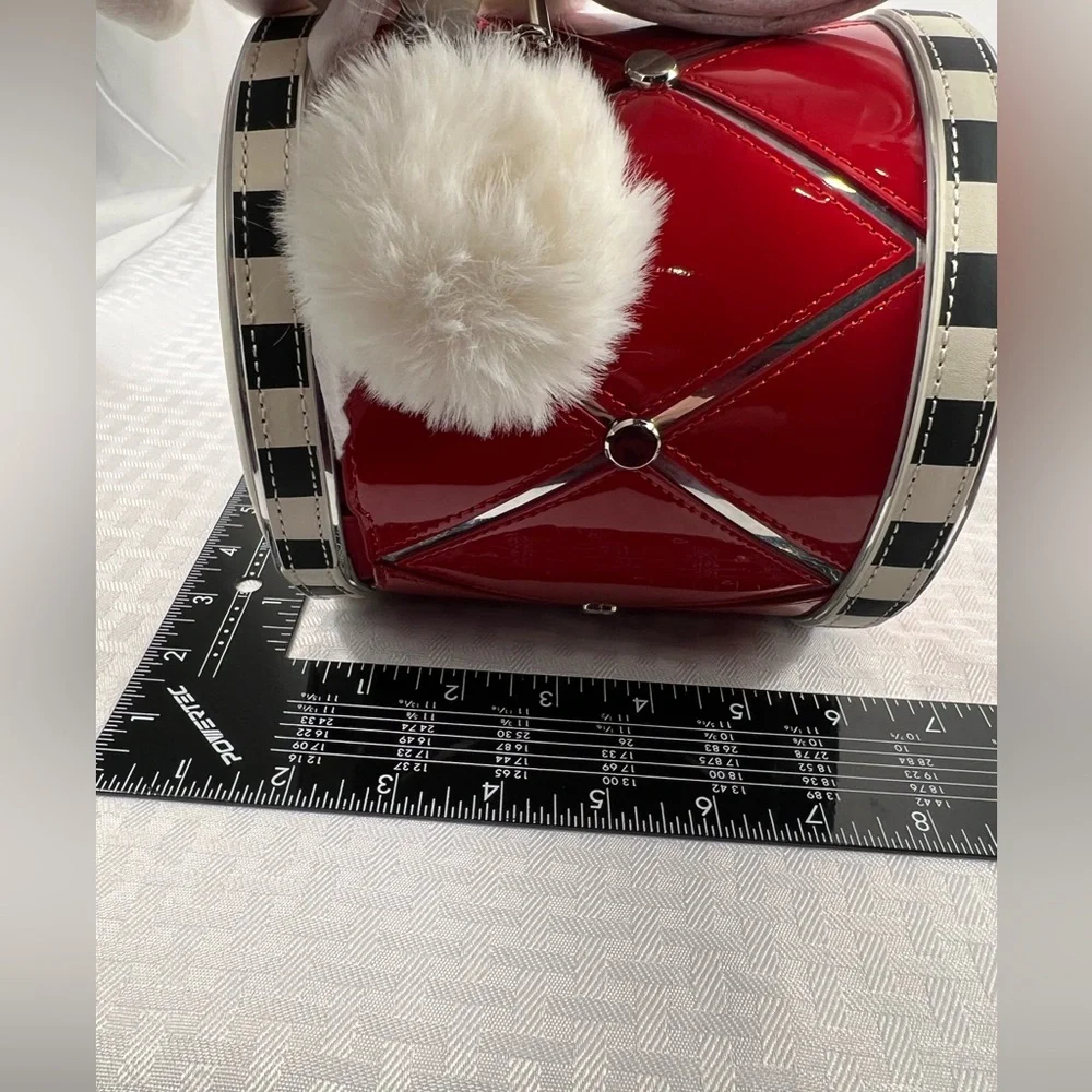 NWT Kate Spade 3D Drum Crossbody Bag Holiday Novelty Collectible